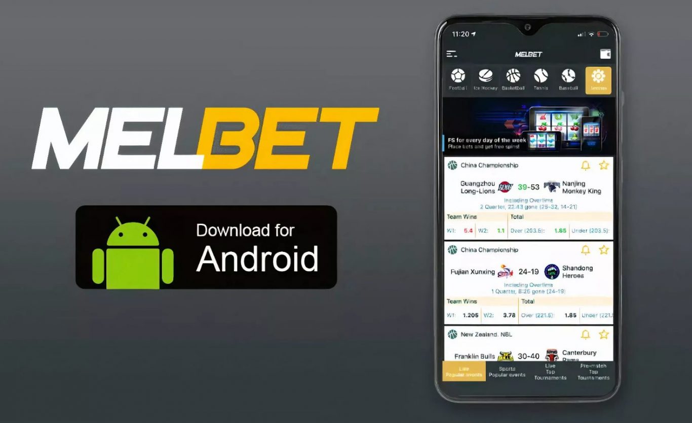 Melbet mobile pour Android